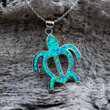 Paradise Opal Honu Warrior Pendant Pendant Island by Koa Nani 