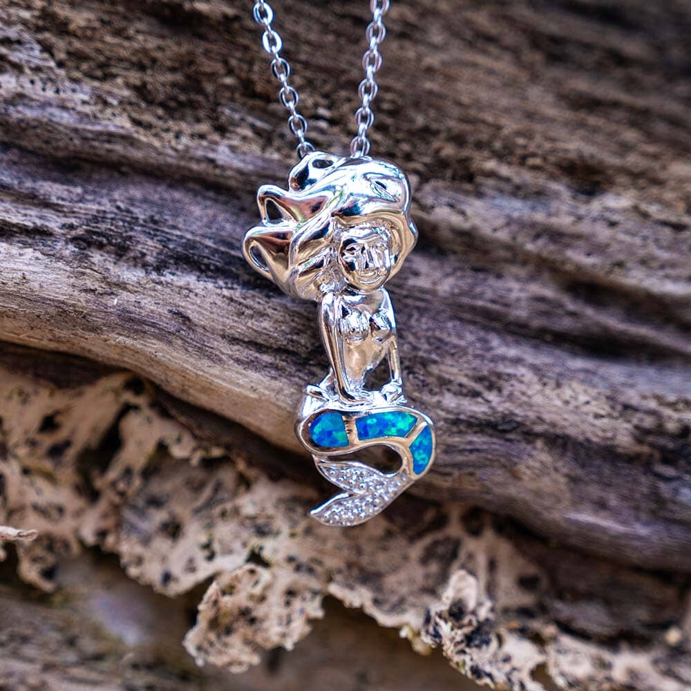 Paradise Opal Mermaid Pendant Pendant Island by Koa Nani 