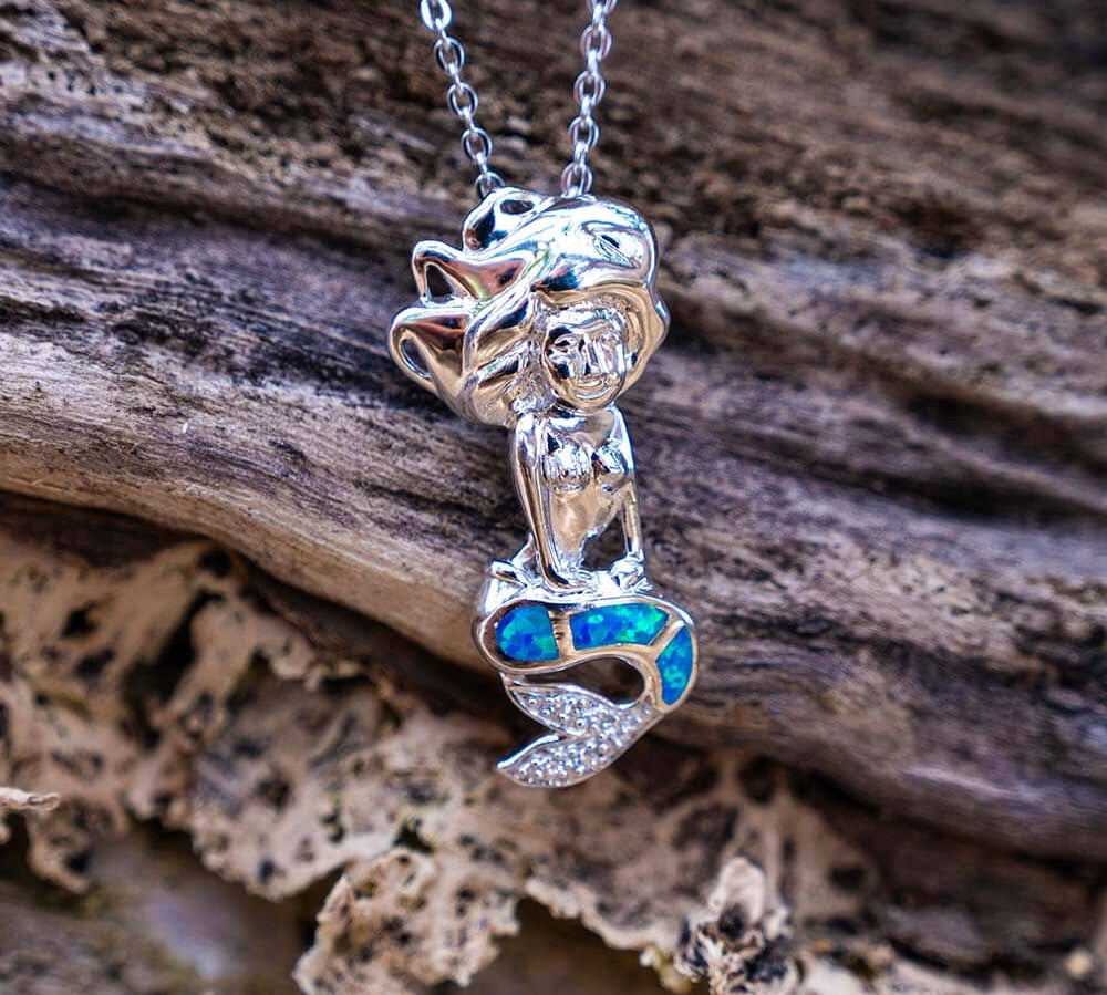 Paradise Opal Mermaid Pendant Pendant Island by Koa Nani 