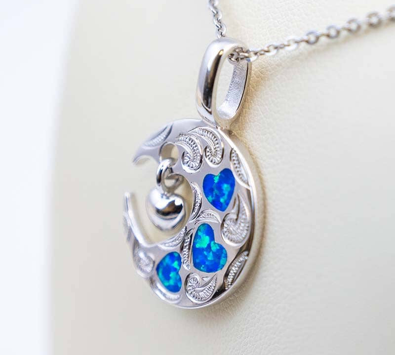 Paradise Opal Moonlit Romance Pendant Pendant Island by Koa Nani 