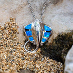 Paradise Opal Mystic Stingray Pendant Pendant Island by Koa Nani 