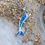 Paradise Opal Nai'a Dolphin Pendant Pendant Island by Koa Nani 