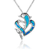 Paradise Opal Nai'a Love Pendant Pendant Island by Koa Nani 