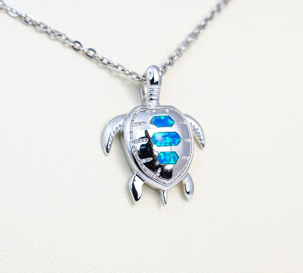 Paradise Opal Pacific Sea Turtle Pendant Pendant Island by Koa Nani 