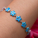 Paradise Opal Plumeria Lei Bracelet Bracelet Island by Koa Nani 10mm (Small) 