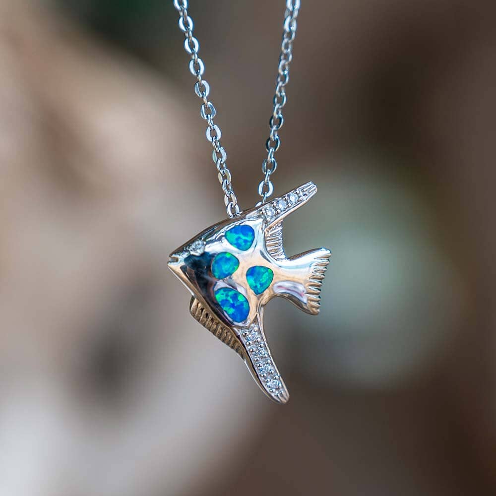 Paradise Opal Reef Fish Pendant Pendant Island by Koa Nani 