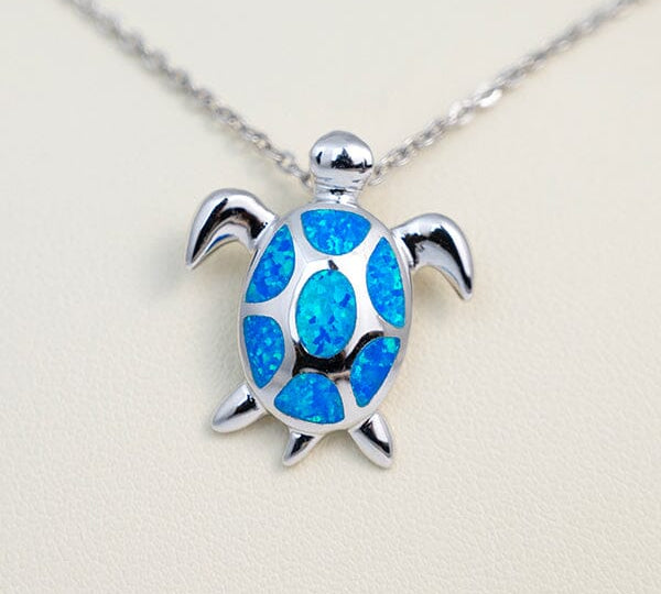 Paradise Opal Sea Kissed Honu Pendant Pendant Island by Koa Nani 