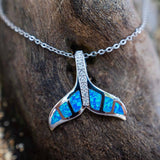 Paradise Opal Sea Symphony Whale Tail Pendant Pendant Island by Koa Nani 