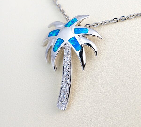 Paradise Opal Seaside Palm Pendant Pendant Island by Koa Nani 