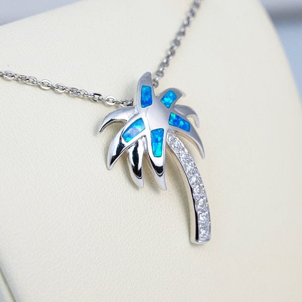 Paradise Opal Seaside Palm Pendant Pendant Island by Koa Nani 