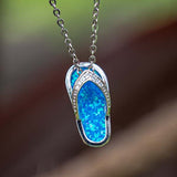 Paradise Opal Slipper Pendant Pendant Island by Koa Nani 