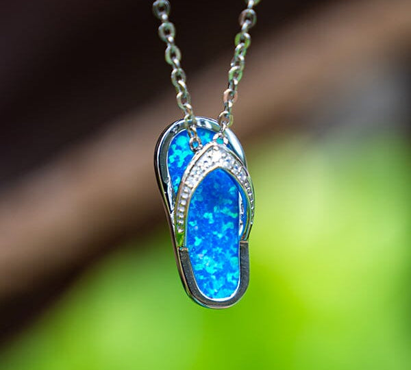 Paradise Opal Slipper Pendant Pendant Island by Koa Nani 