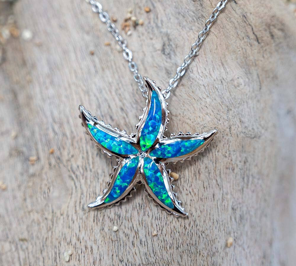 Paradise Opal Starfish Pendant Pendant Island by Koa Nani 