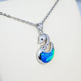 Paradise Opal Sweet Swan Pendant Pendant Island by Koa Nani 