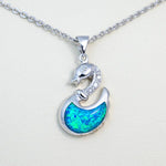 Paradise Opal Sweet Swan Pendant Pendant Island by Koa Nani 