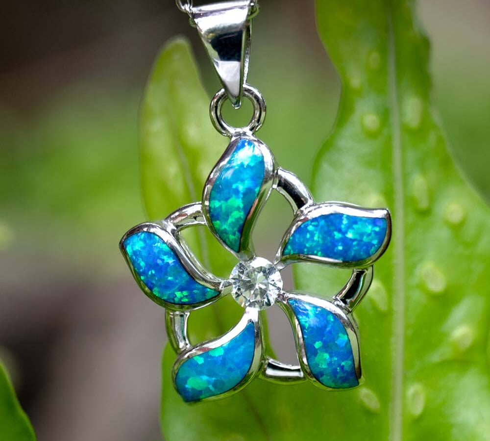 Paradise Opal Windy Bloom Pendant Pendant Island by Koa Nani 