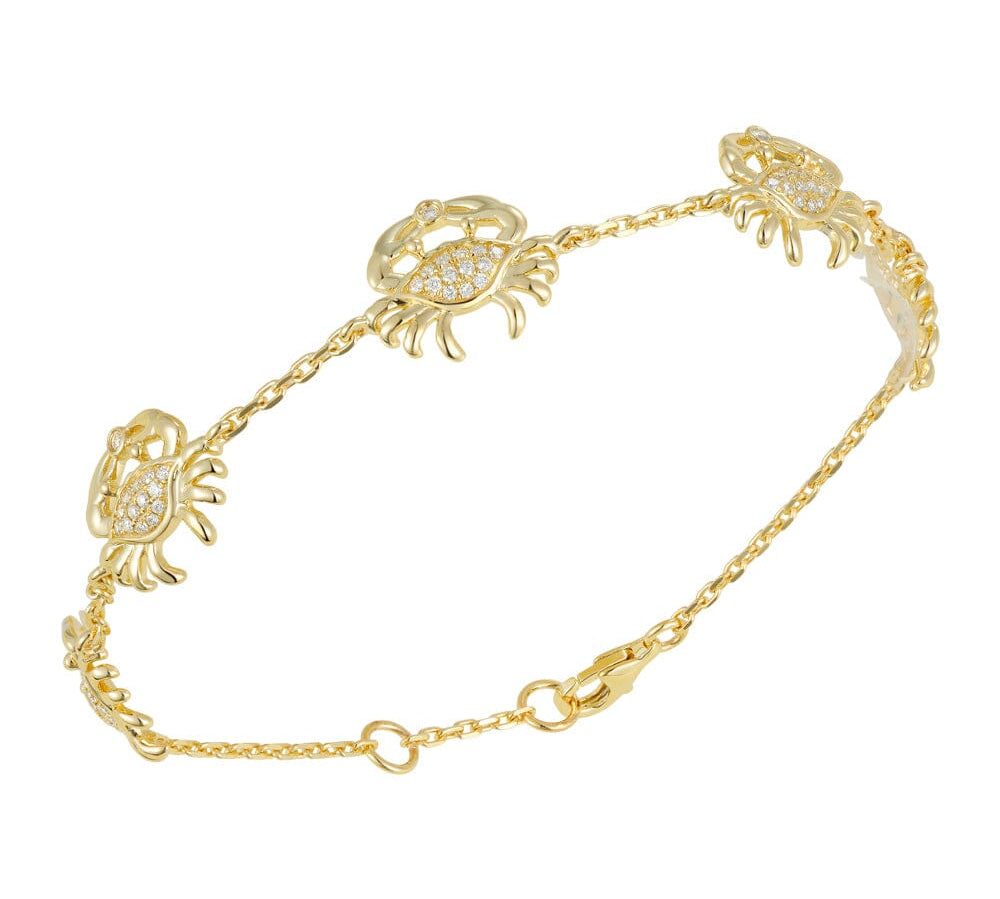 Pavé Blue Crab Bracelet Bracelet Island by Koa Nani 