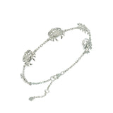 Pavé Blue Crab Charm Bracelet Bracelet Island by Koa Nani 