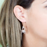 Pavé Dancing Crab Earrings Earrings Island by Koa Nani 