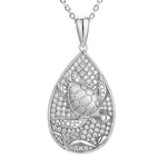 Pavé Honu Teardrop Pendant Pendant Island by Koa Nani 