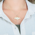 Pavé Majestic Eagle Ray Pendant Pendant Island by Koa Nani 