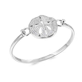 Pavé Sand Dollar Converta Bangle Bangle Island by Koa Nani 