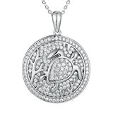 Pavé Sea Life Medallion Pendant Island by Koa Nani 