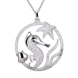 Pavé Sea Life Pendant Pendant Island by Koa Nani White Gold 