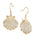 Pavé Sunrise Shell Earrings Earrings Island by Koa Nani 