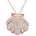 Pavé Sunrise Shell Pendant Pendant Island by Koa Nani 