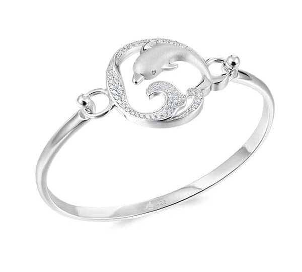 Pavé Swimming with Nai'a Converta Bangle Bangle Island by Koa Nani 