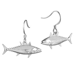 Pavé Tuna Earrings Earrings Island by Koa Nani White Gold 