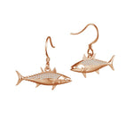 Pavé Tuna Earrings Earrings Island by Koa Nani Rose Gold 