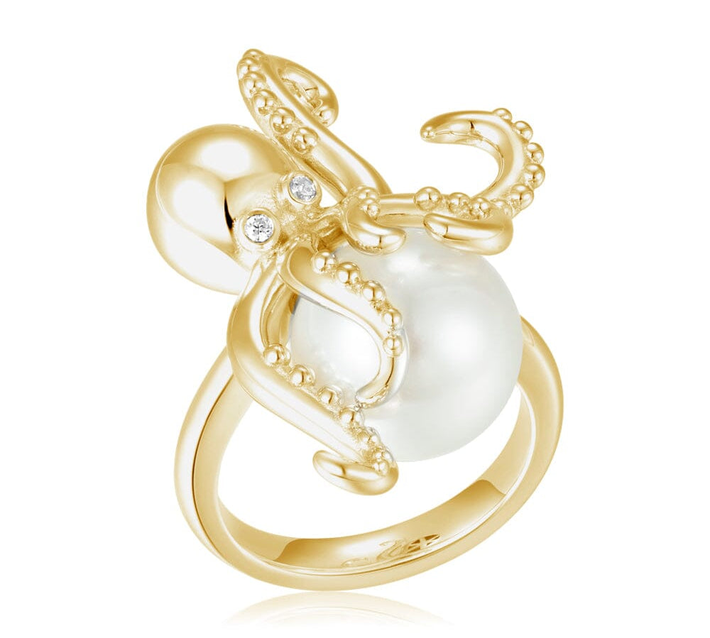 Pearl Octopus’s Treasure Ring Ring Island by Koa Nani 