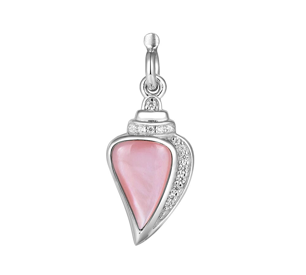 Pink Mother of Pearl Seashell Charm Other Island by Koa Nani 