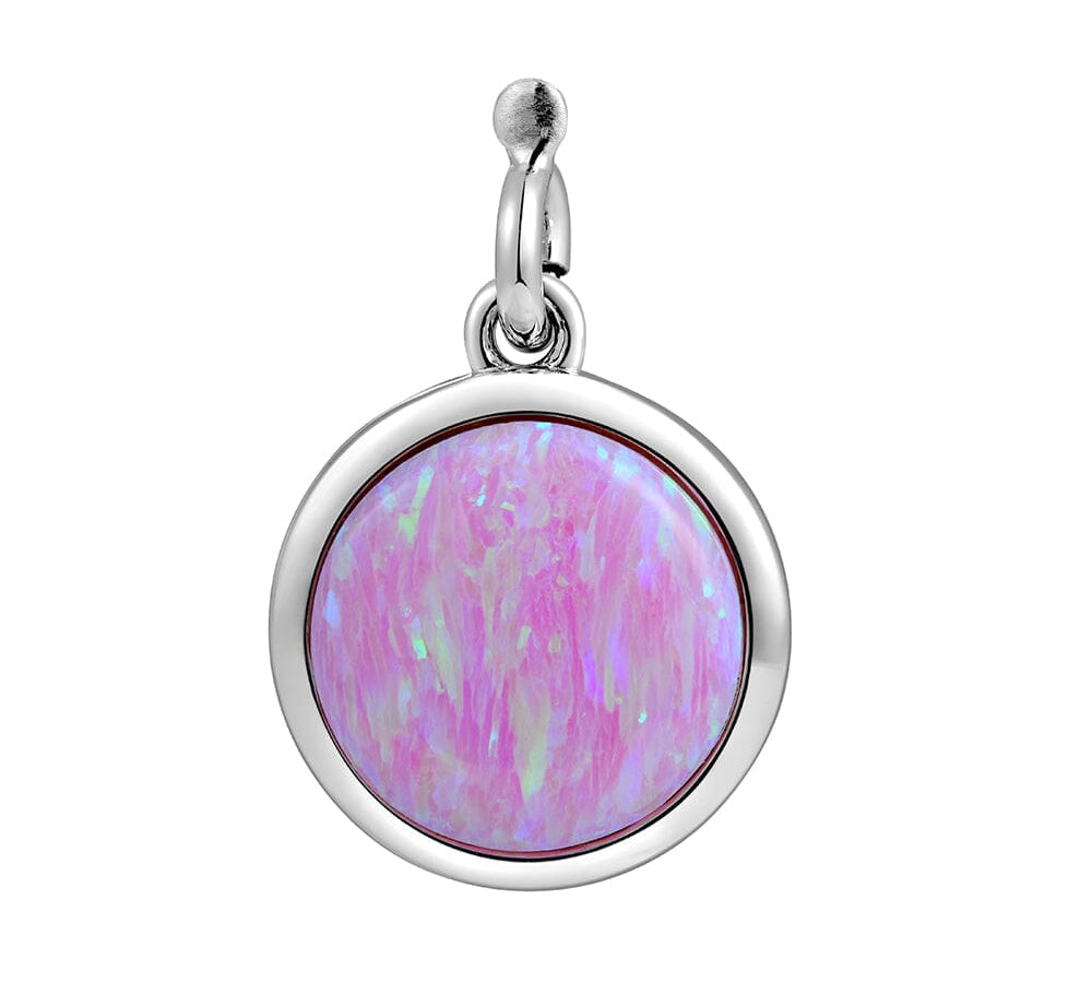 Pink Opal Circle Charm Other Island by Koa Nani 