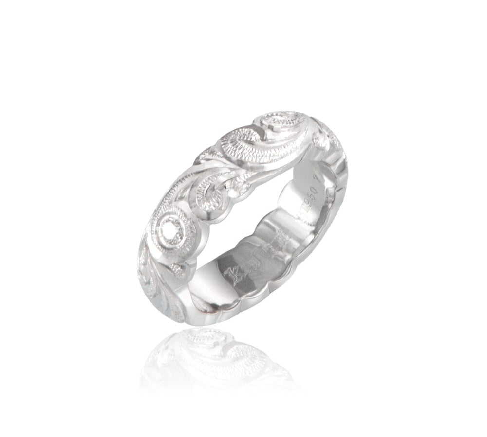 Platinum Nalu Diamond Ring Ring Island by Koa Nani 