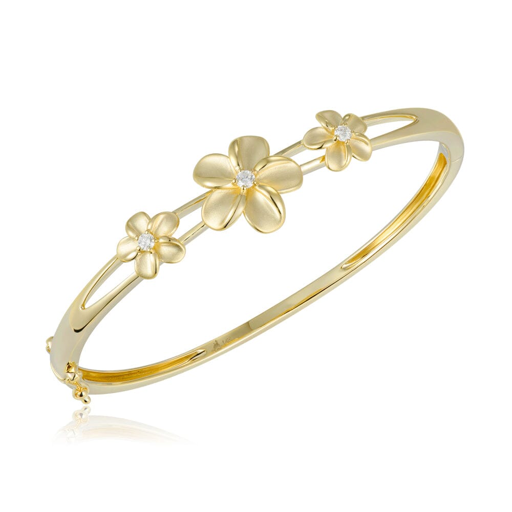 Plumeria Bangle Bangle Island by Koa Nani 