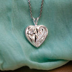 Plumeria Lani Heart Pendant Pendant Island by Koa Nani Classic 