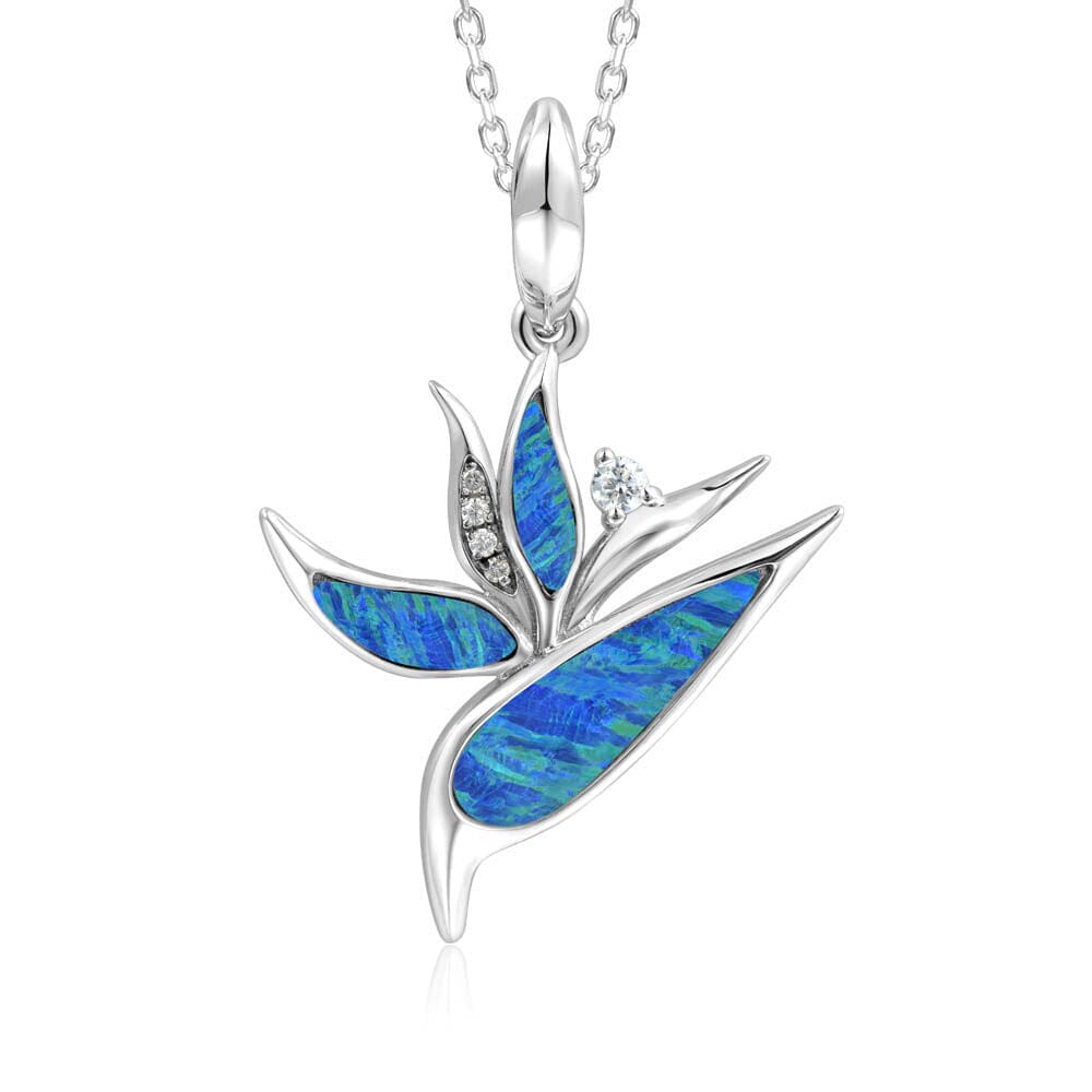 Prismé Opal Bird of Paradise Pendant Pendant Island by Koa Nani 