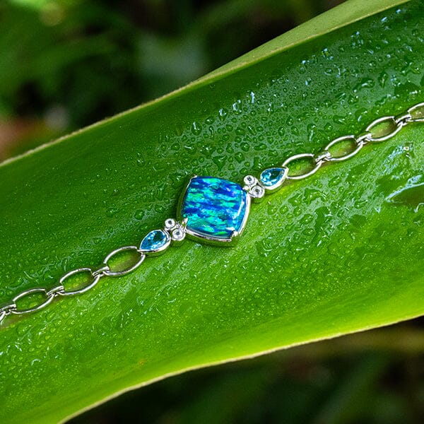 Prismé Opal Caribbean Sea Bracelet Bracelet Island by Koa Nani 