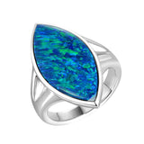 Prismé Opal Mandorla Cocktail Ring Ring Island by Koa Nani 