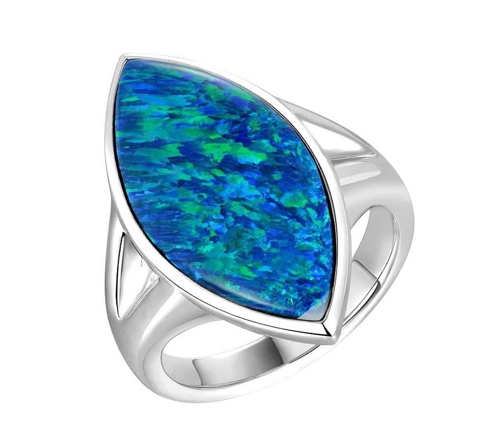 Prismé Opal Mandorla Cocktail Ring Ring Island by Koa Nani 