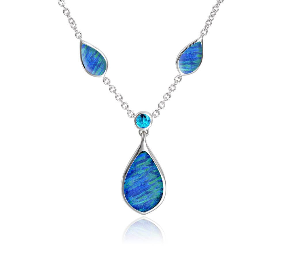 Prismé Opal Mandorla Necklace Necklace Island by Koa Nani 