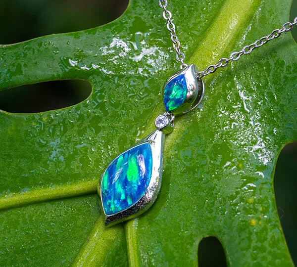 Prismé Opal Mandorla Pendant Pendant Island by Koa Nani 