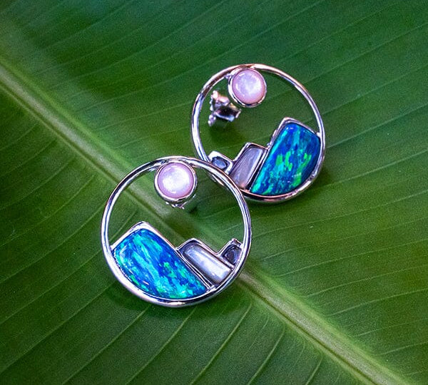 Prismé Opal Mountain Earrings Earrings Island by Koa Nani 