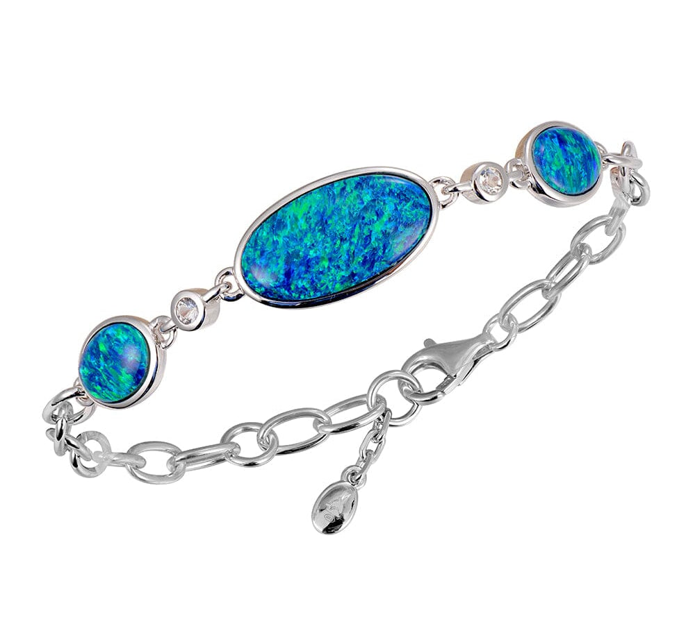 Prismé Opal Oval Bay Splash Bracelet Bracelet Island by Koa Nani 