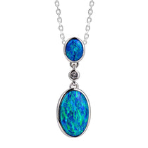 Prismé Opal Oval Bay Splash Pendant Pendant Island by Koa Nani 