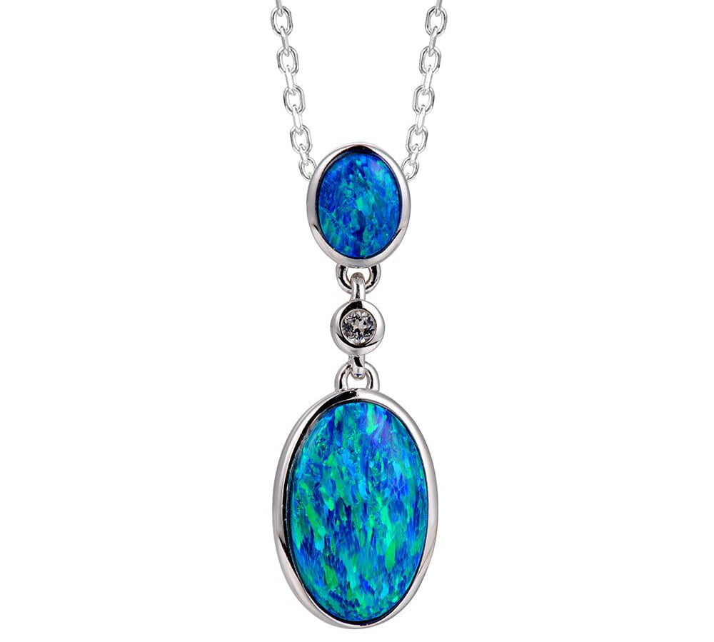 Prismé Opal Oval Bay Splash Pendant Pendant Island by Koa Nani 