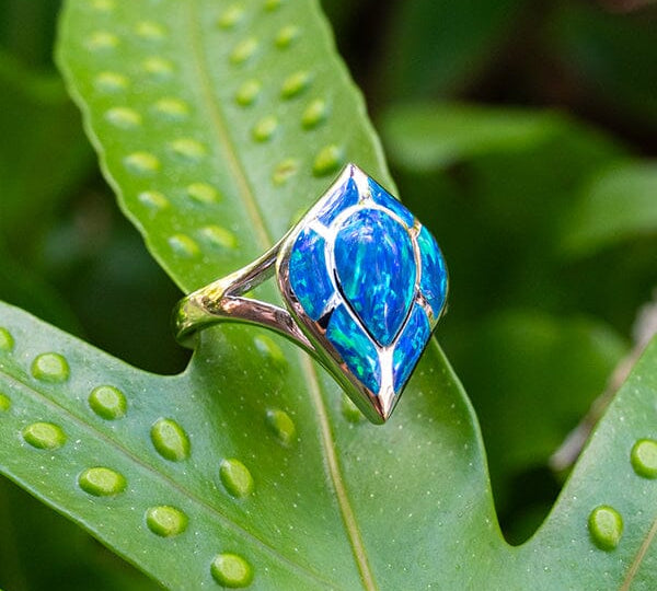 Prismé Opal Peacock Ring Ring Island by Koa Nani 